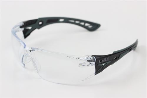 bolle Safety RUSH Plus Clear Lens Black&Wolf Gray