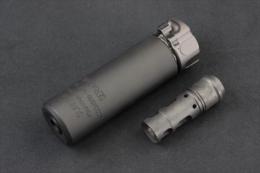 ANGRY GUN SOCOM556 Mini Mock Silencer BK Engraved