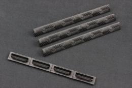Genuine ERGO M-LOK 4Slots Wedgelok RailCover (4)BK